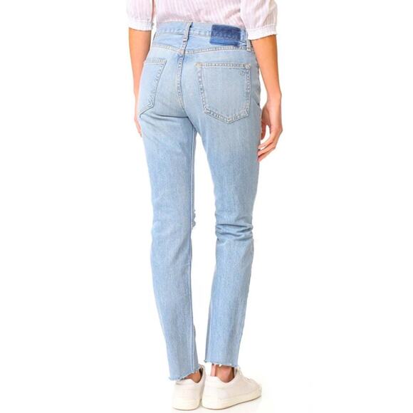 Rag & Bone Distressed High Rise Jeans - Size 26 - Picture 7 of 8